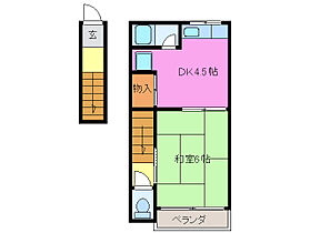 三重県津市下弁財町津興（賃貸アパート1DK・2階・22.68㎡） その2