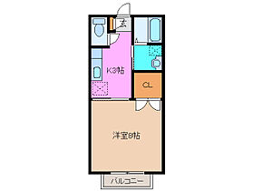 三重県津市戸木町（賃貸アパート1K・1階・27.65㎡） その2