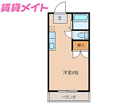 三重県津市久居中町（賃貸アパート1R・2階・23.80㎡） その2