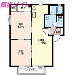 近鉄山田線 伊勢中川駅 徒歩12分