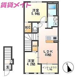 近鉄大阪線 川合高岡駅 徒歩14分