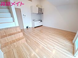 近鉄名古屋線 南が丘駅 徒歩33分の賃貸アパート 2階ワンルームのリビング/ダイニング