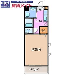 近鉄名古屋線 桃園駅 徒歩10分 1階/-