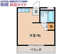 近鉄名古屋線 桃園駅 徒歩24分