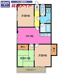 近鉄大阪線 川合高岡駅 徒歩34分 2階/-