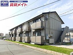 近鉄名古屋線 伊勢中川駅 徒歩9分の賃貸アパート
