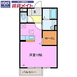 近鉄名古屋線 伊勢中川駅 徒歩9分 1階/-
