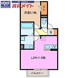 近鉄名古屋線 津新町駅 徒歩5分