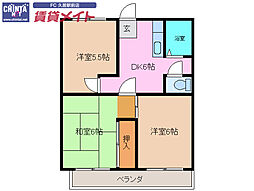 近鉄名古屋線 久居駅 徒歩15分 2階/-