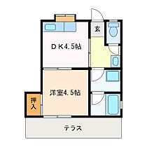 三重県度会郡大紀町滝原（賃貸アパート1DK・1階・26.00㎡） その2