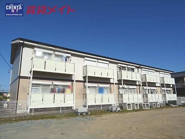 三重県松阪市射和町(賃貸アパート2DK・2階・44.71㎡)の写真 その1