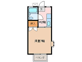 三重県松阪市黒田町（賃貸アパート1K・2階・20.00㎡） その2