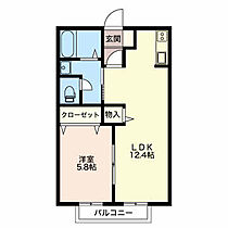 三重県松阪市大黒田町（賃貸アパート1LDK・1階・40.00㎡） その2