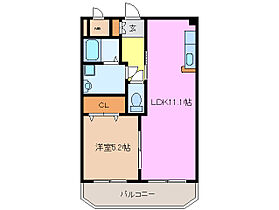 三重県松阪市大黒田町（賃貸マンション1LDK・3階・47.90㎡） その2