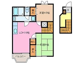 三重県多気郡大台町佐原（賃貸アパート2LDK・2階・58.53㎡） その2