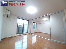 近鉄山田線 松ヶ崎駅 徒歩5分の賃貸アパート 1階1LDKのリビング/ダイニング