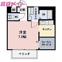 三重県松阪市大黒田町（賃貸アパート1K・2階・26.20㎡） その2