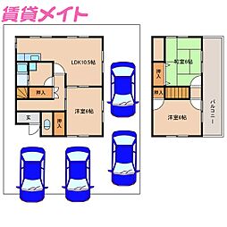 🉐敷金礼金0円！🉐近鉄山田線 松阪駅 徒歩25分
