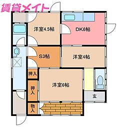 🉐敷金礼金0円！🉐曽原町N様借家