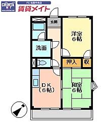 近鉄山田線 松ヶ崎駅 徒歩20分