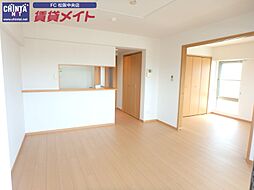 近鉄山田線 松阪駅 徒歩10分の賃貸マンション 2階2LDKのリビング/ダイニング
