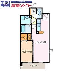 近鉄山田線 松ヶ崎駅 徒歩17分