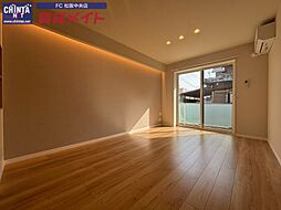 近鉄山田線 松阪駅 徒歩10分の賃貸マンション 1階1LDKのリビング/ダイニング