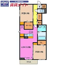 紀勢本線 松阪駅 バス5分 バス内五曲下車 徒歩9分