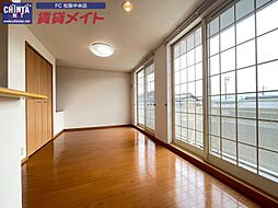 近鉄山田線 櫛田駅 徒歩10分の賃貸アパート 2階1LDKのリビング/ダイニング