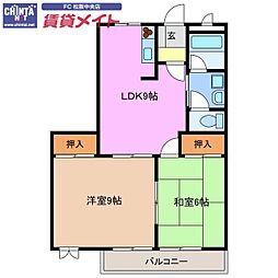 🉐敷金礼金0円！🉐近鉄山田線 東松阪駅 徒歩44分