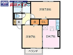 近鉄名古屋線 伊勢中川駅 徒歩34分