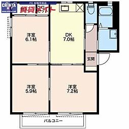 🉐敷金礼金0円！🉐近鉄山田線 松阪駅 バス10分 新黒田町下車 ...