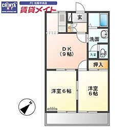 近鉄山田線 明野駅 徒歩15分 1階/-