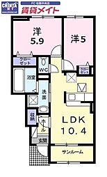 近鉄山田線 東松阪駅 徒歩13分