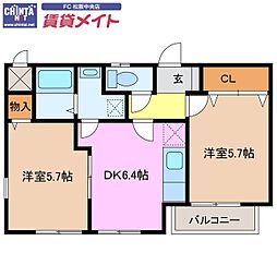 近鉄山田線 明星駅 徒歩7分