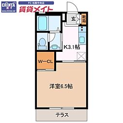 近鉄山田線 松阪駅 徒歩15分 1階/-