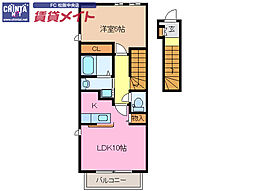 近鉄山田線 松ヶ崎駅 徒歩18分 2階/-