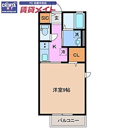 近鉄山田線 松阪駅 徒歩9分 1階/-