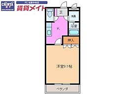 JR紀勢本線 六軒駅 3.2km 1階/-