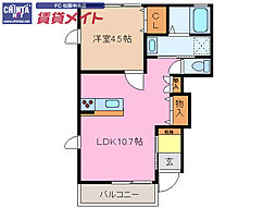 JR紀勢本線 松阪駅 4.4km 1階/-