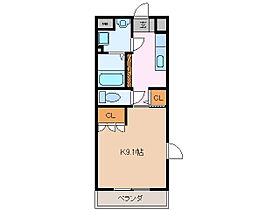 三重県伊勢市黒瀬町（賃貸マンション1K・1階・30.96㎡） その2