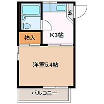 三重県伊勢市大世古１丁目（賃貸アパート1K・2階・20.00㎡） その2