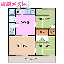 🉐敷金礼金0円！🉐近鉄山田線 伊勢市駅 徒歩12分