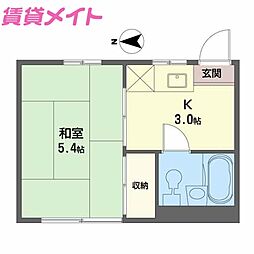 🉐敷金礼金0円！🉐近鉄山田線 宮町駅 徒歩10分