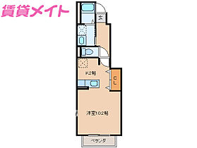 三重県伊勢市神久6丁目（賃貸アパート1R・1階・33.15㎡） その2