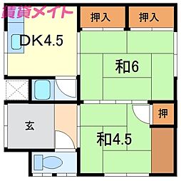 🉐敷金礼金0円！🉐バス ＊＊＊＊駅 バス バス小俣郵便局前下車 ...