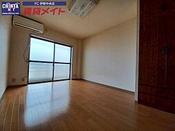 近鉄鳥羽線 宇治山田駅 徒歩15分の賃貸アパート 3階1Kのリビング/ダイニング