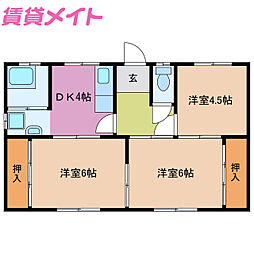 🉐敷金礼金0円！🉐近鉄山田線 明野駅 徒歩65分