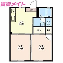 🉐敷金礼金0円！🉐参宮線 五十鈴ヶ丘駅 徒歩27分