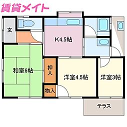 🉐敷金礼金0円！🉐参宮線 宮川駅 徒歩9分